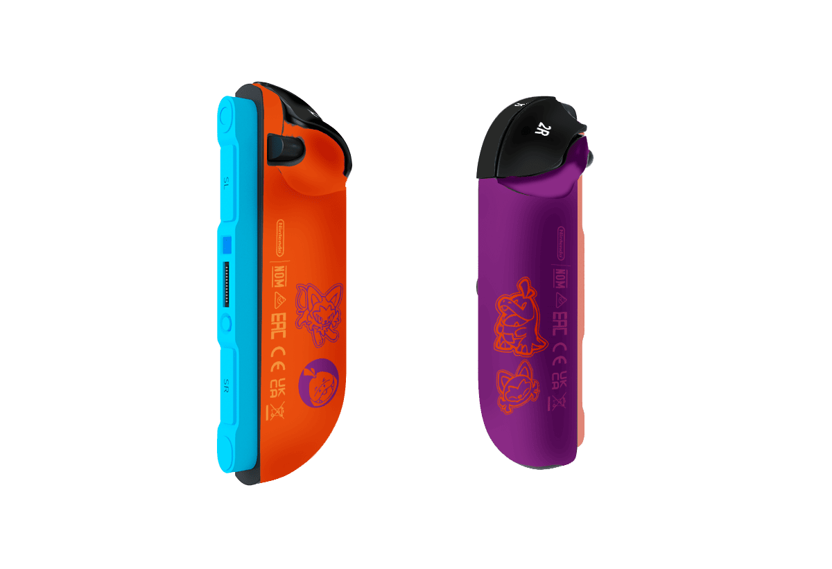Pokemon Scarlet & Violet Skin Nintendo Switch 2 (2025) Xonebrand