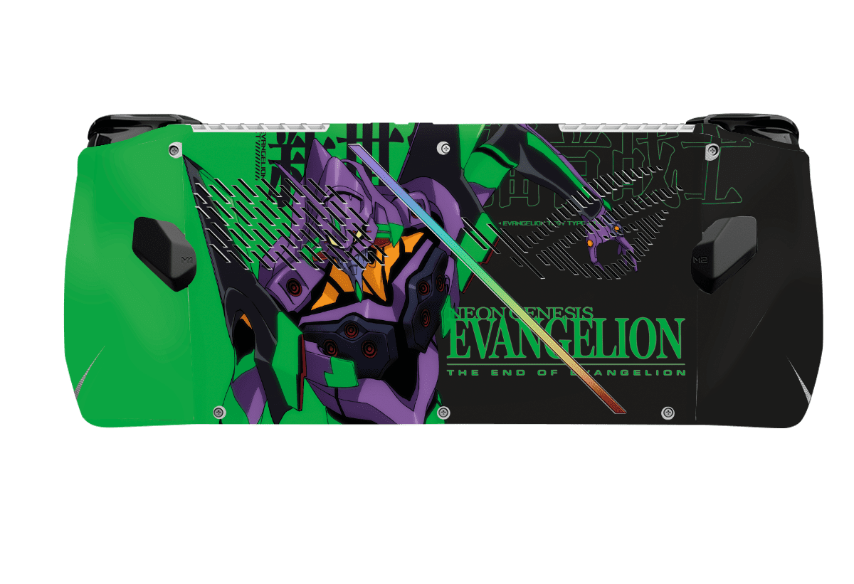 Evangelion Eva-01 Asus Rog Ally Handheld Gaming Computer Skin