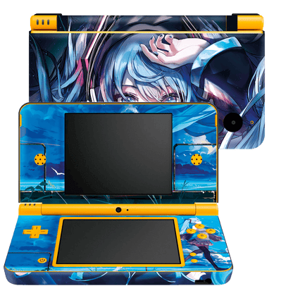 Hatsune Miko Nintendo DSI XL 2010 Skin