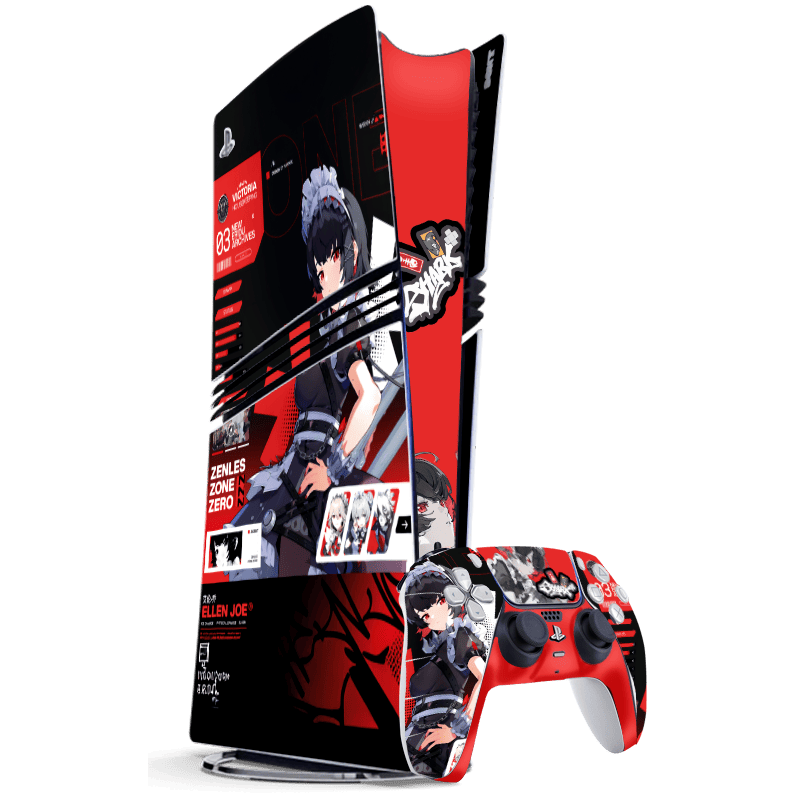 Pele de tubarão anime para Playstation 5 Pro