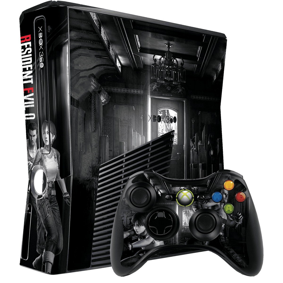 Resident Evil 0 Skin Xbox 360 Slim Xonebrand