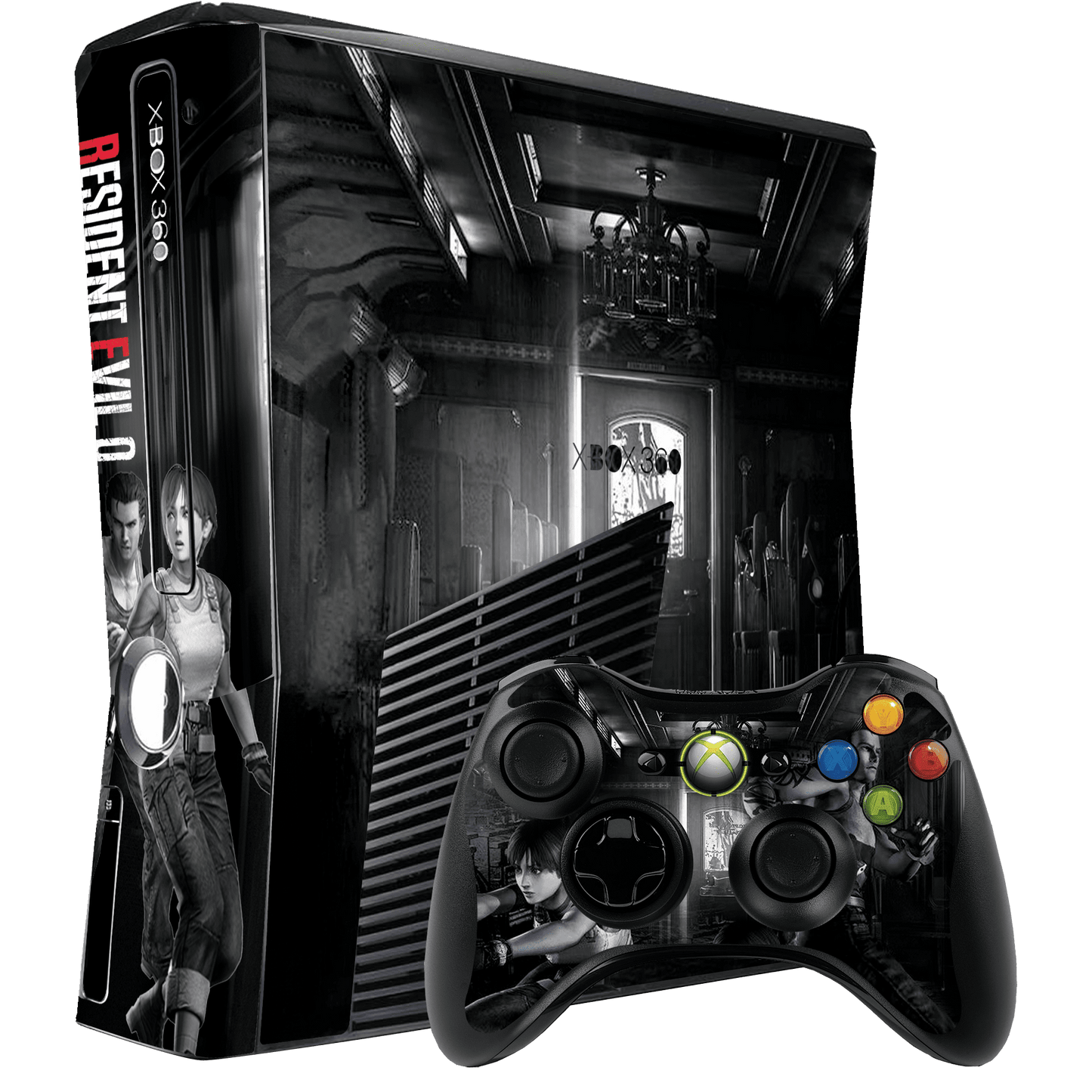 Resident Evil Zero Xbox 360 Slim Bundle Skin