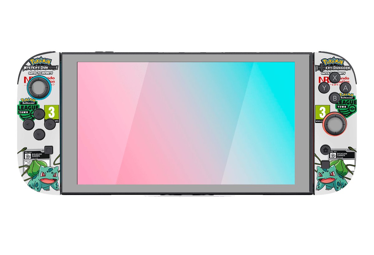 Pokemon Bulbasaur Skin Nintendo Switch 2 (2025)