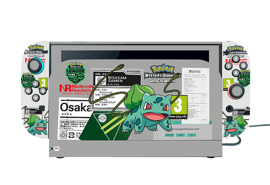Pokemon Bulbasaur Skin Nintendo Switch 2 (2025) Xonebrand