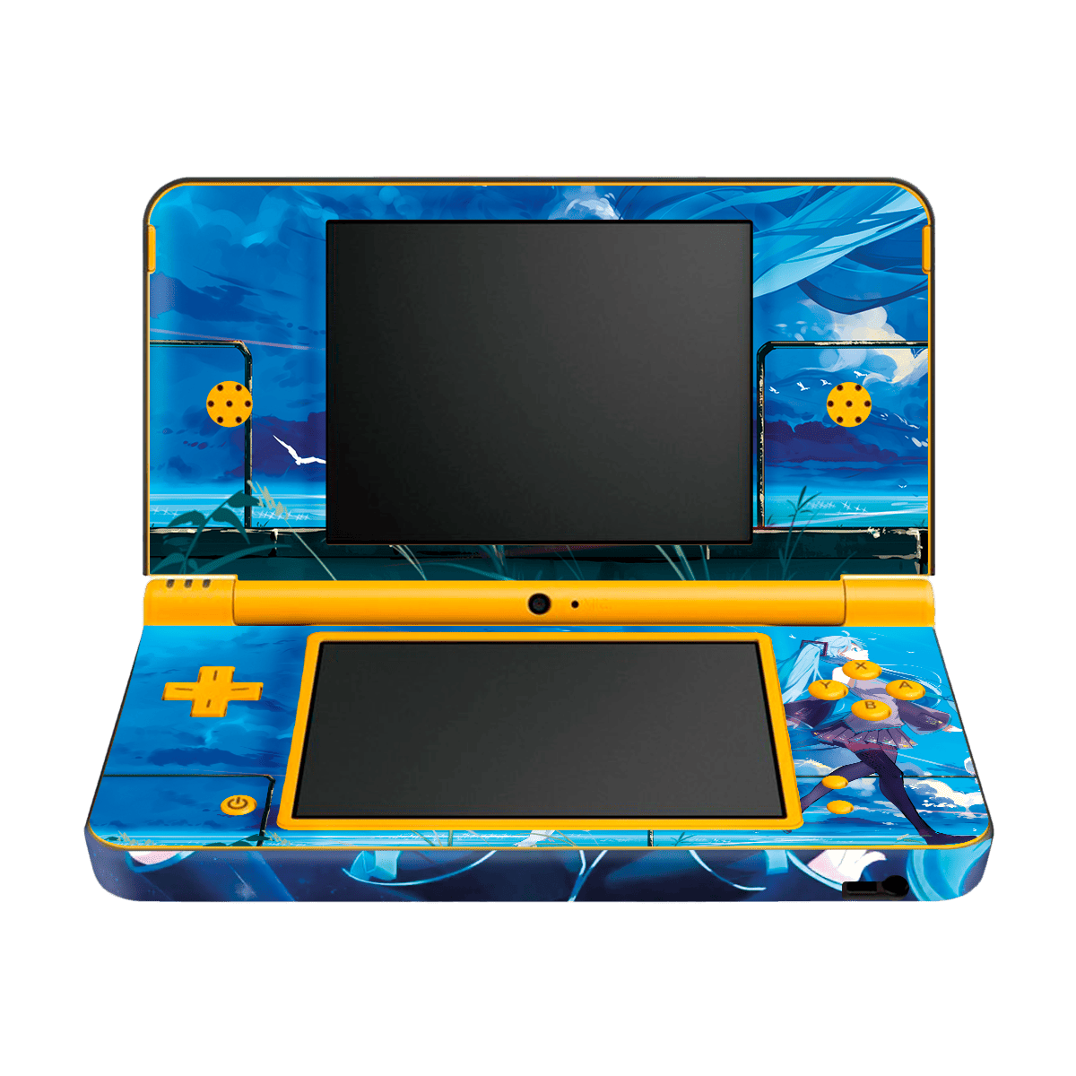 Hatsune Miko Skin Nintendo DSi XL (2009) Xonebrand