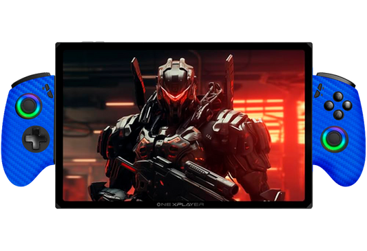 Fibra Carbono Celeste OneXPlayer X1 Skin