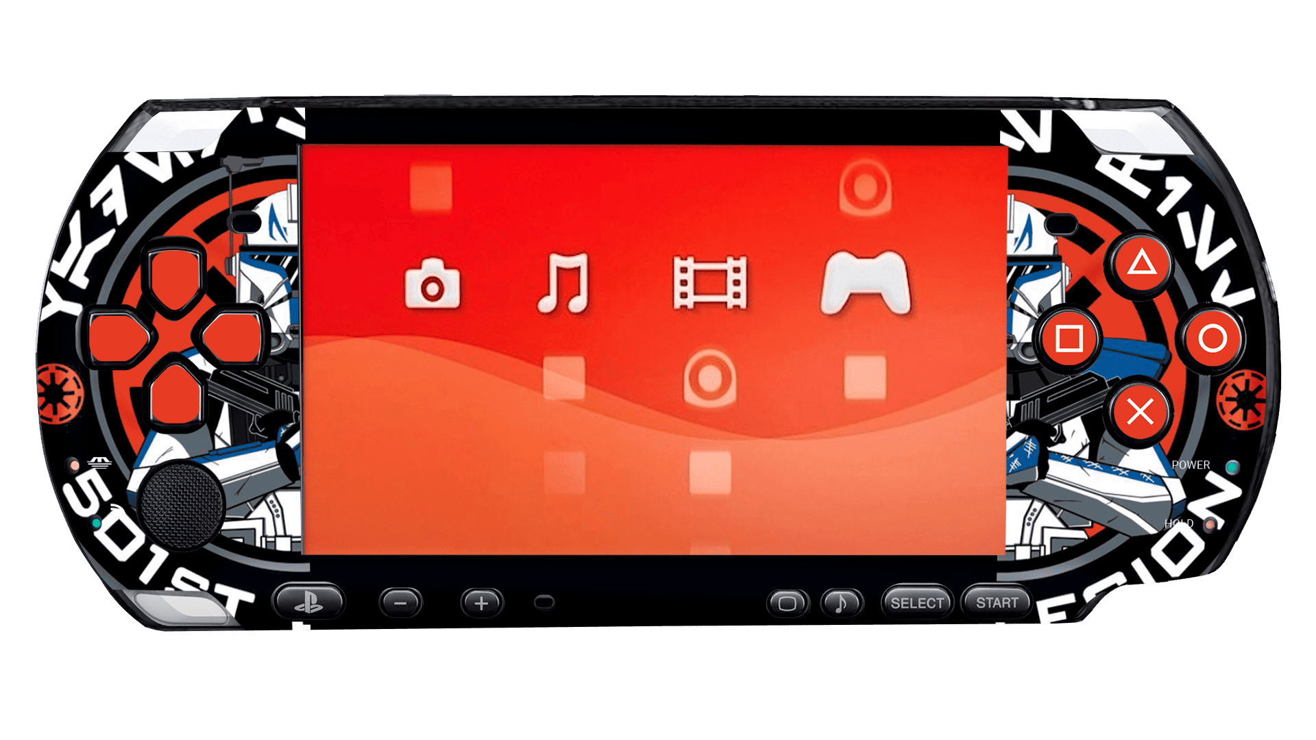 Star Wars Skin Playstation Portable (PSP) Xonebrand