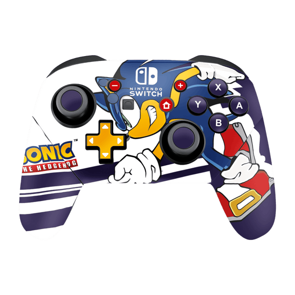 Sonic Skin Nintendo Switch Pro Controller Xonebrand