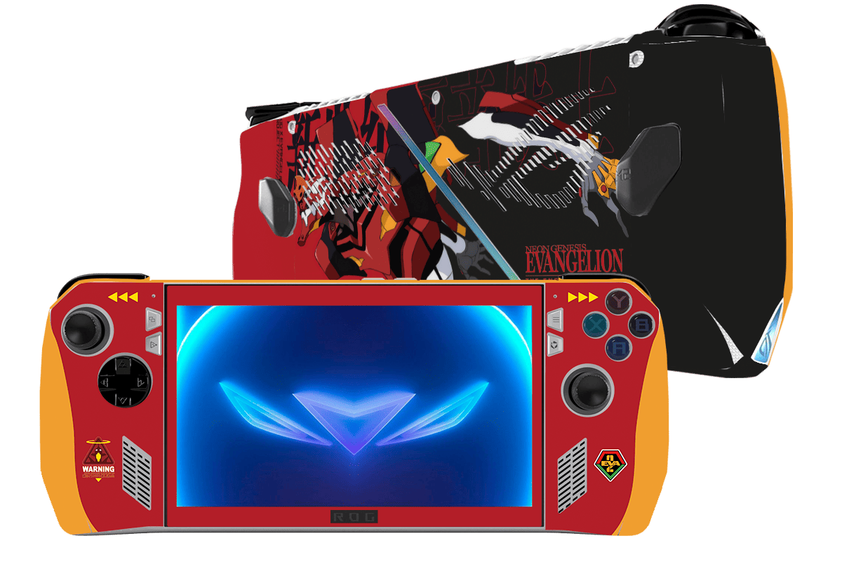 Evangelion Eva-02 Asus Rog Ally Handheld Gaming Computer Skin