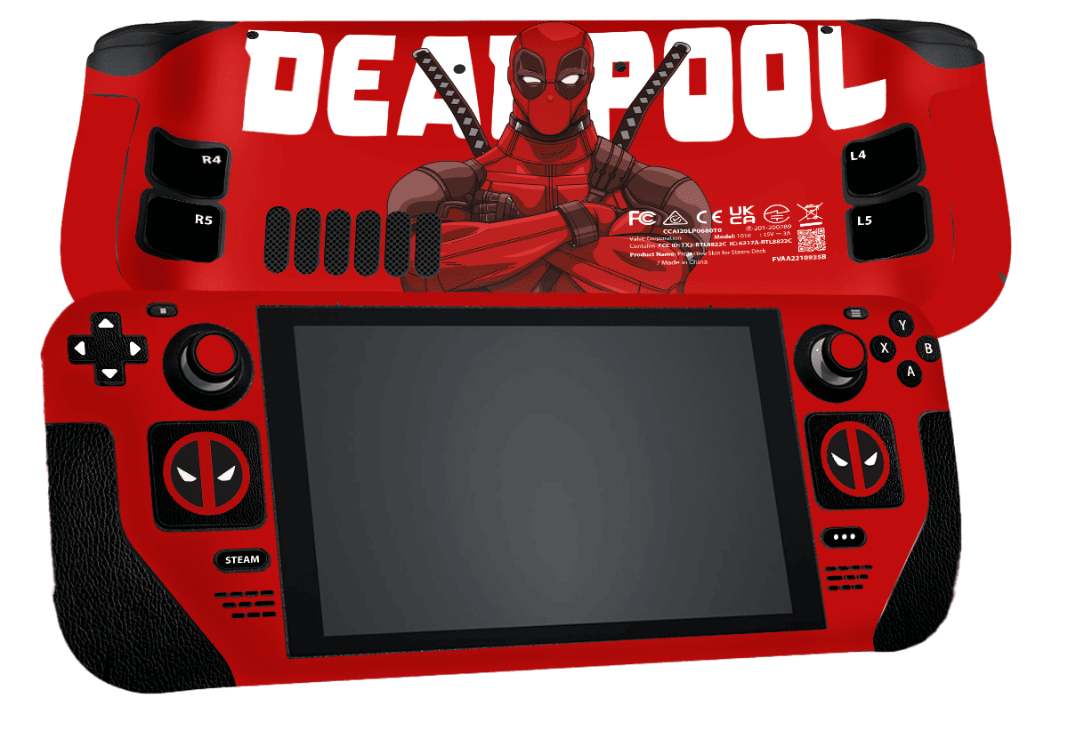 Deadpool Steam Deck Skin Xonebrand