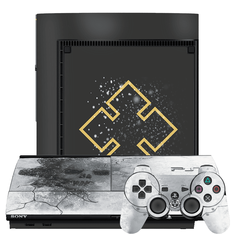 Gears of War Skin Playstation 3 Super Slim Xonebrand