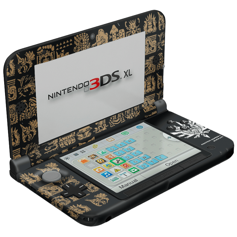 Monster Hunter Ultimate Skin Nintendo 3Ds XL (2012)