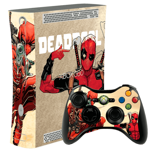 Deadpool Xbox 360 Fat Bundle Skin