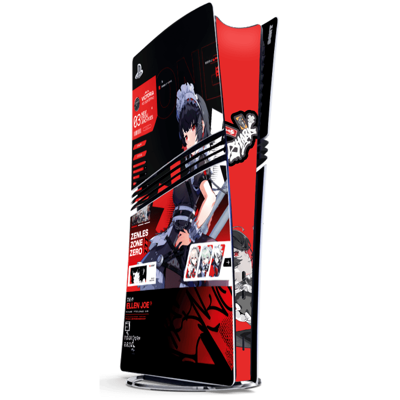 Pele de tubarão anime para Playstation 5 Pro