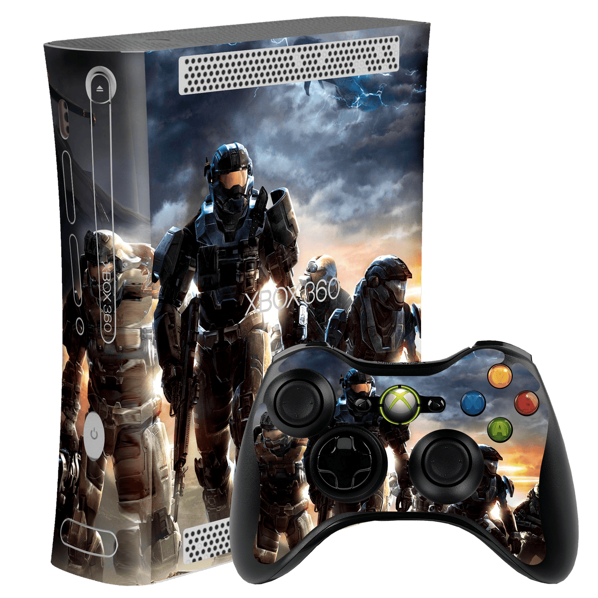 Halo Skin Xbox 360 Fat Xonebrand