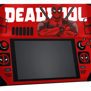 Deadpool Steam Deck Handheld Gaming Computer Skin