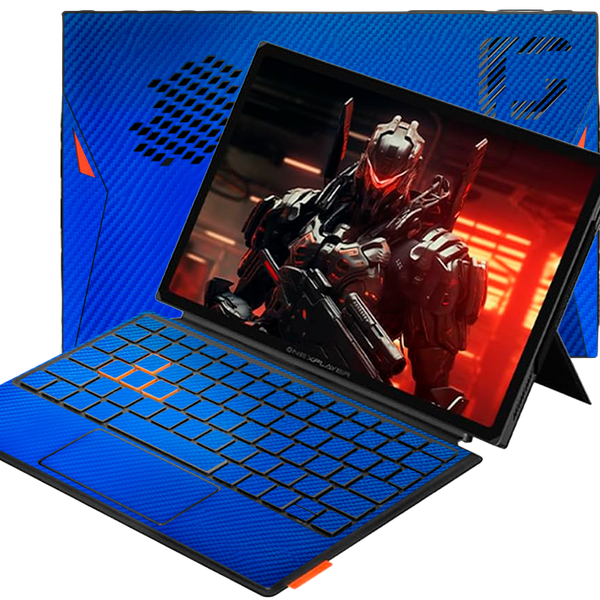 Fibra Carbono Azul OneXPlayer X1 Skin Xonebrand