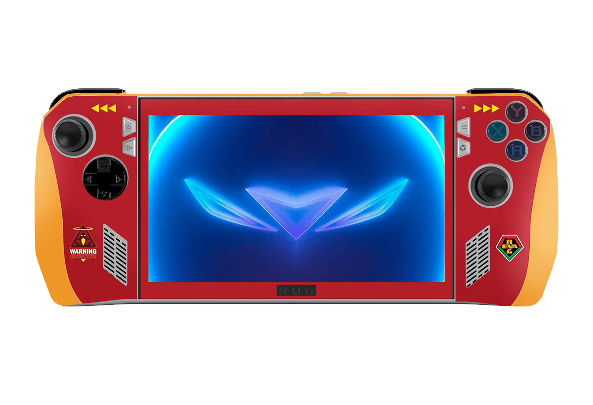 Evangelion Eva-02 Asus Rog Ally Handheld Gaming Computer Skin