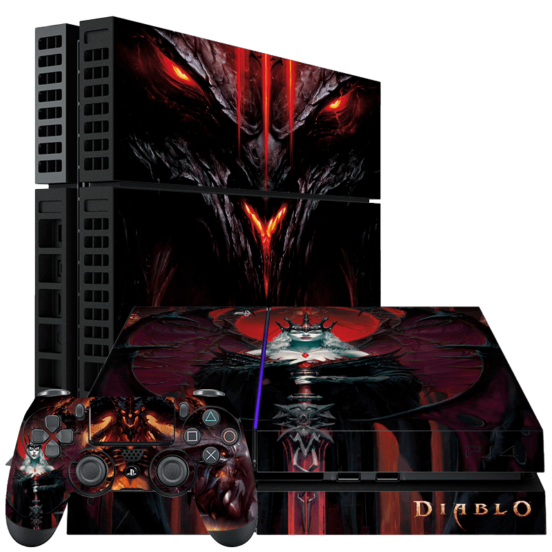 Diablo Skin Playstation 4 Fat Xonebrand