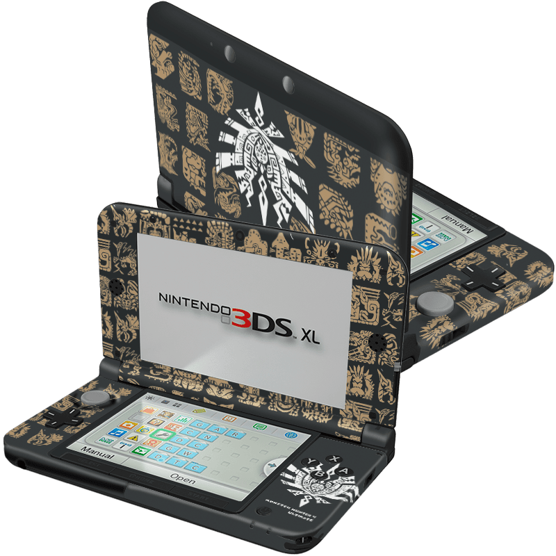 Monster Hunter Ultimate Skin Nintendo 3Ds XL (2012)