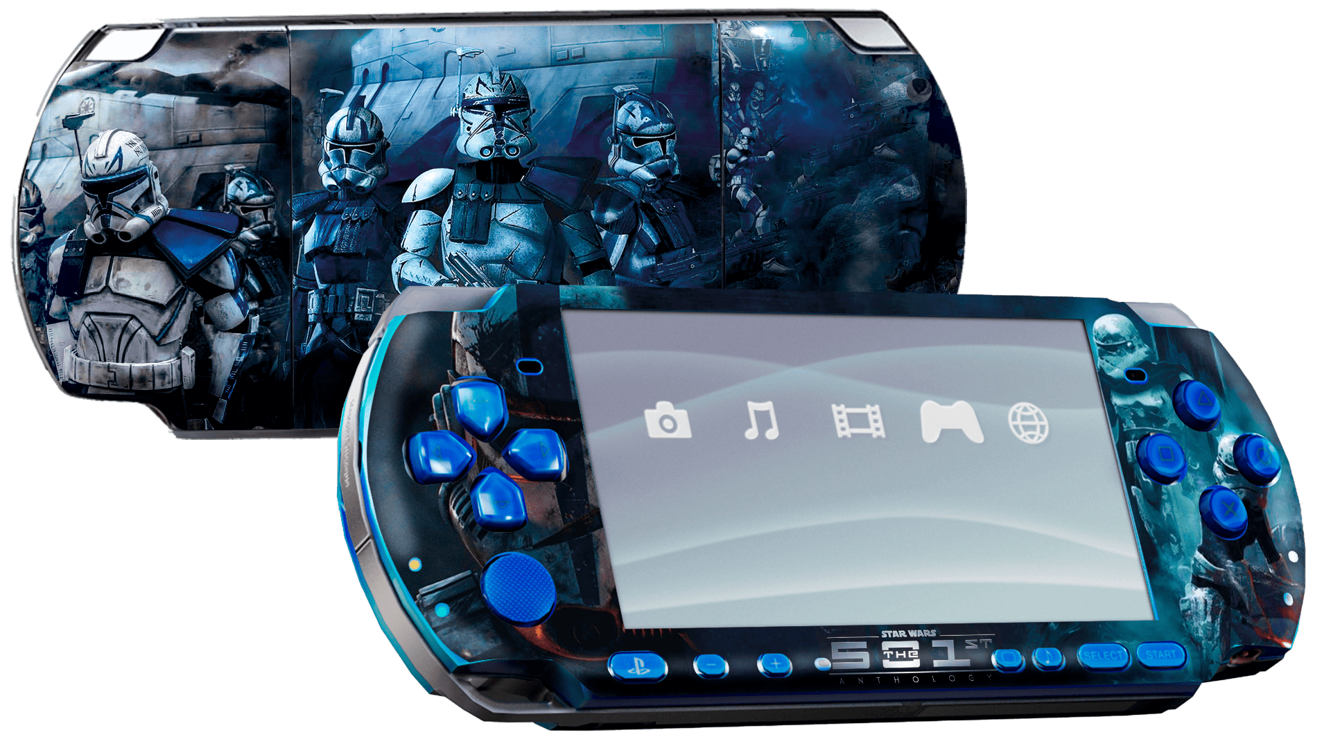 Star Wars 501 PSP portátil para juegos Bundle Skin