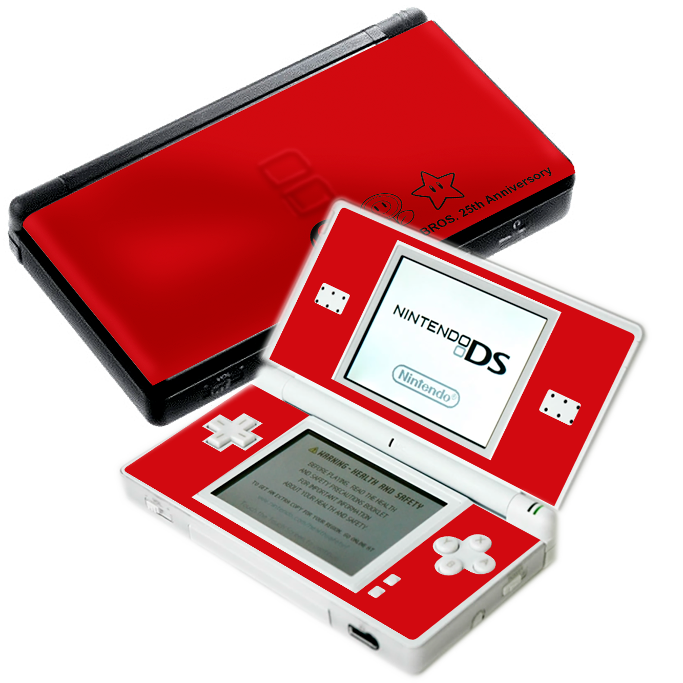 Mario Bros 25 Aniversario Skin Nintendo DS Lite