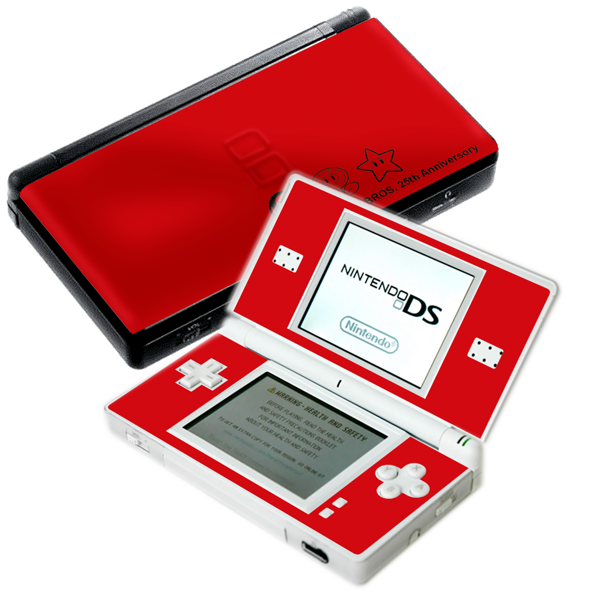 Mario Bros 25 Aniversario Skin Nintendo DS Lite Xonebrand
