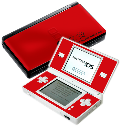Mario Bros 25 Aniversario Skin Nintendo DS Lite