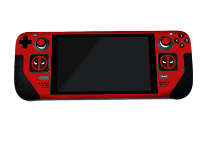 Deadpool Steam Deck Handheld Gaming Computer Skin