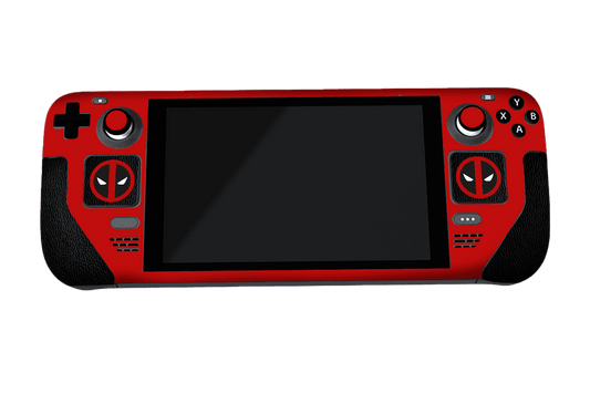 Deadpool Steam Deck Handheld Gaming Computer Skin