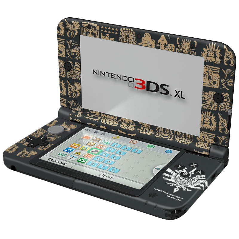 Monster Hunter Ultimate Skin Nintendo 3Ds XL (2012) Xonebrand