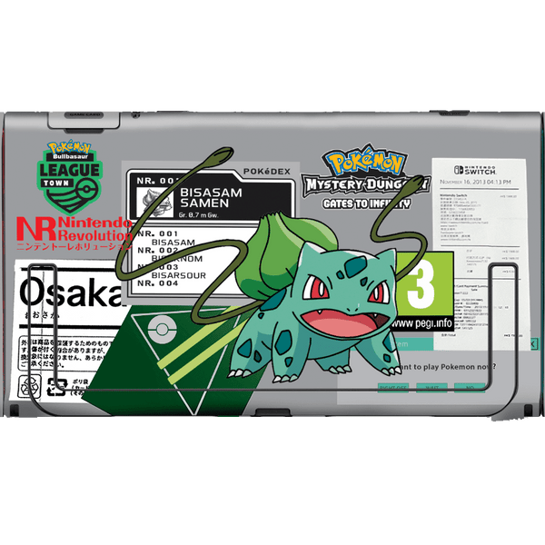 Pokemon Bulbasaur Skin Nintendo Switch 2 (2025)