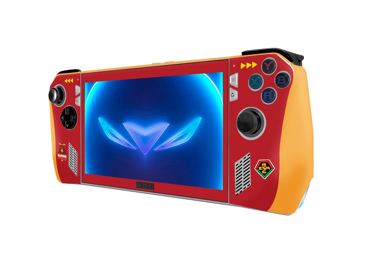 Evangelion Eva-02 Asus Rog Ally Handheld Gaming Computer Skin