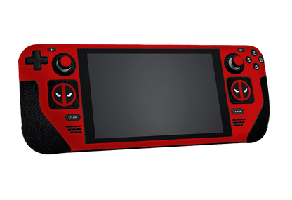 Deadpool Steam Deck Handheld Gaming Computer Skin