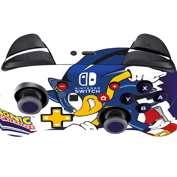 Sonic Skin Nintendo Switch Pro Controller Xonebrand