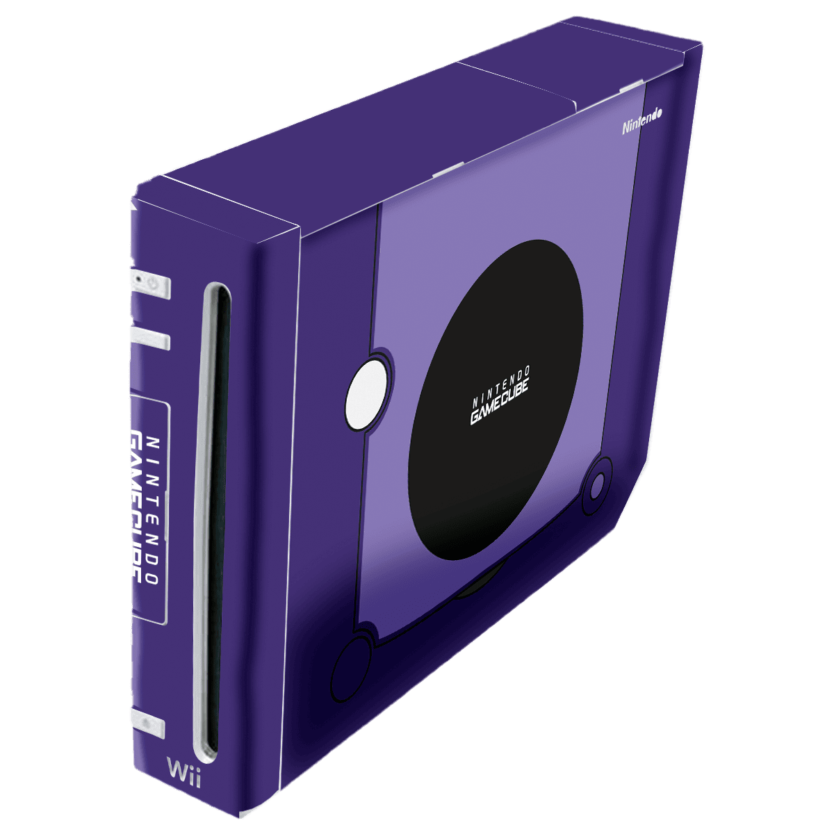 Game Cube Skin Nintendo Wii (2006) Xonebrand