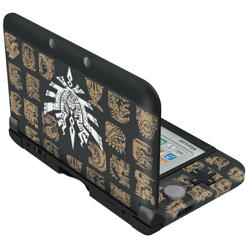 Monster Hunter Nintendo 3DS XL 2015 Skin