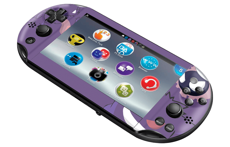 Pokemon Gengar Skin Playstation Portable PSVita Slim