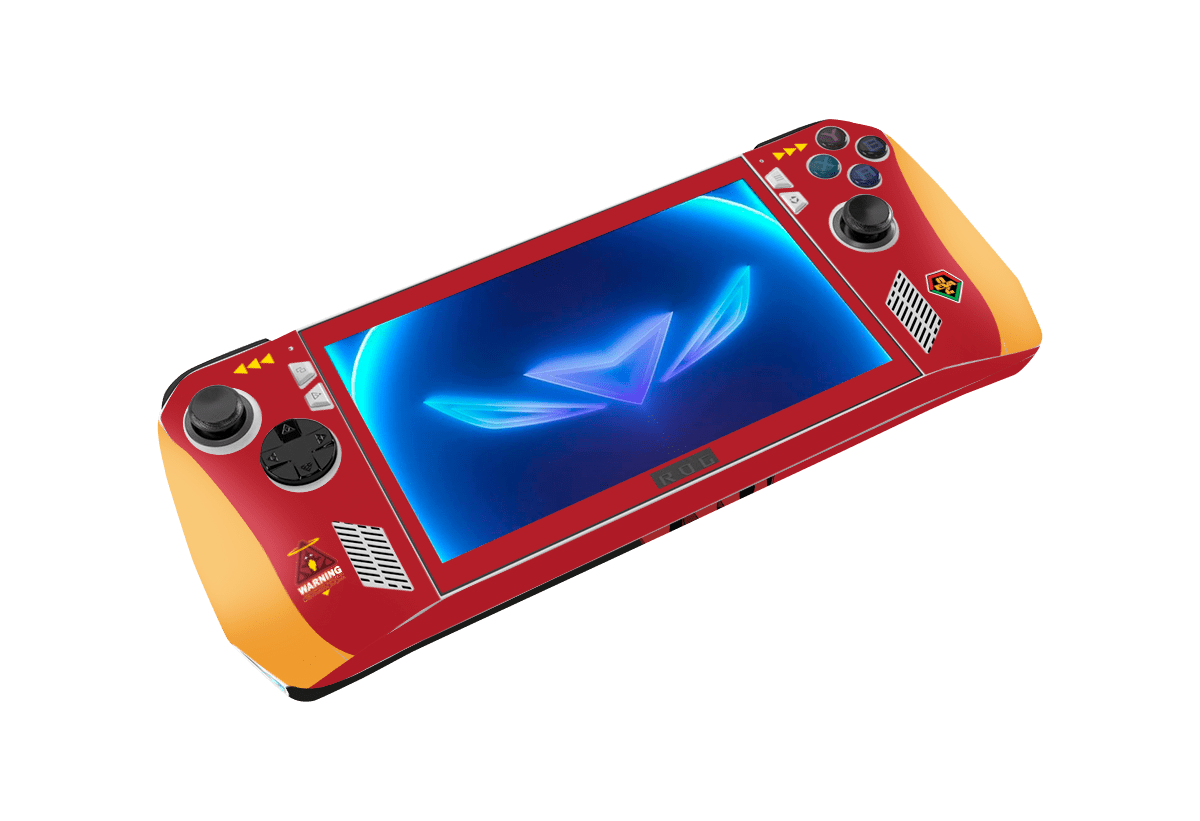 Evangelion Eva-02 Asus Rog Ally Handheld Gaming Computer Skin