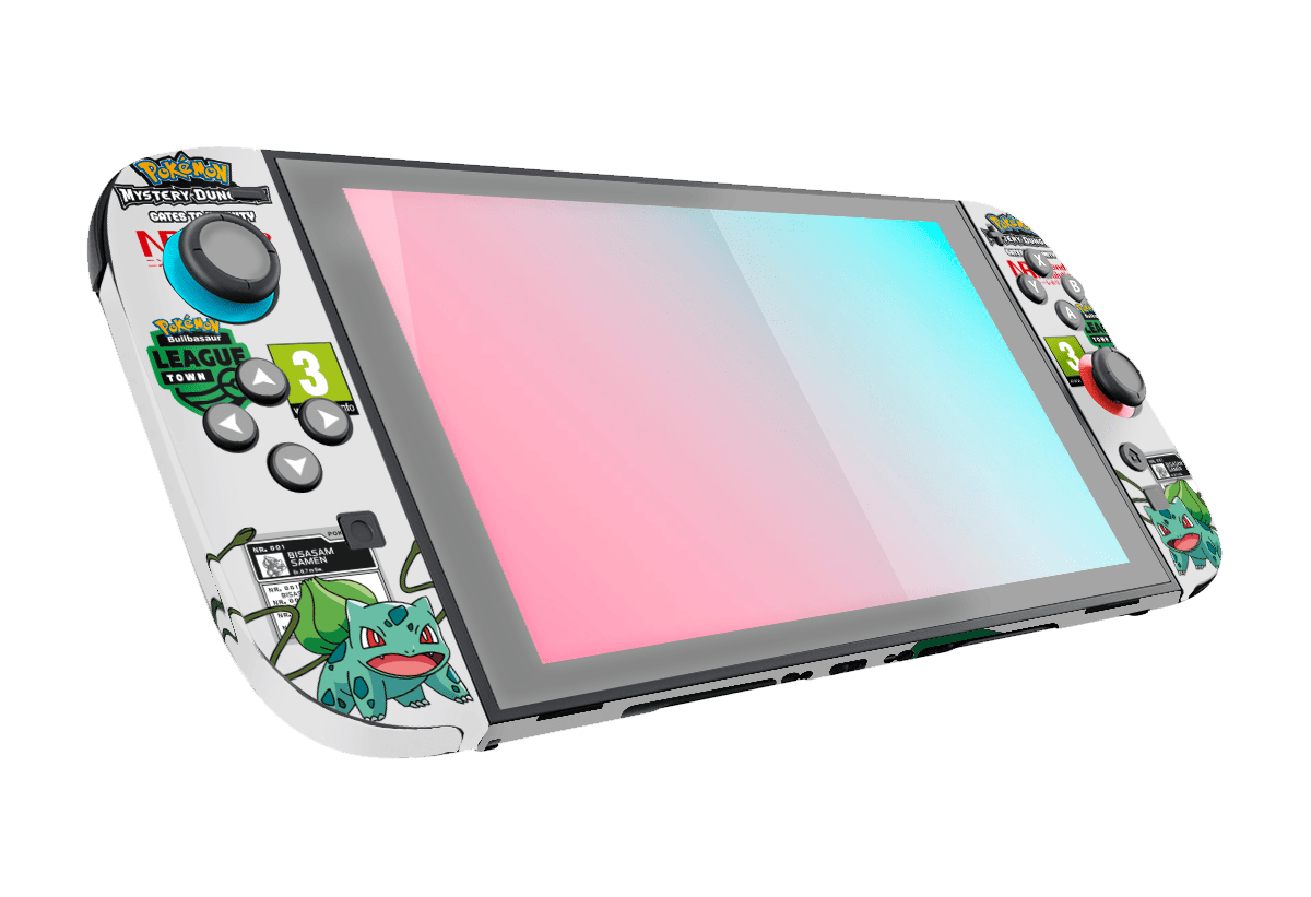 Pokemon Bulbasaur Skin Nintendo Switch 2 (2025) Xonebrand