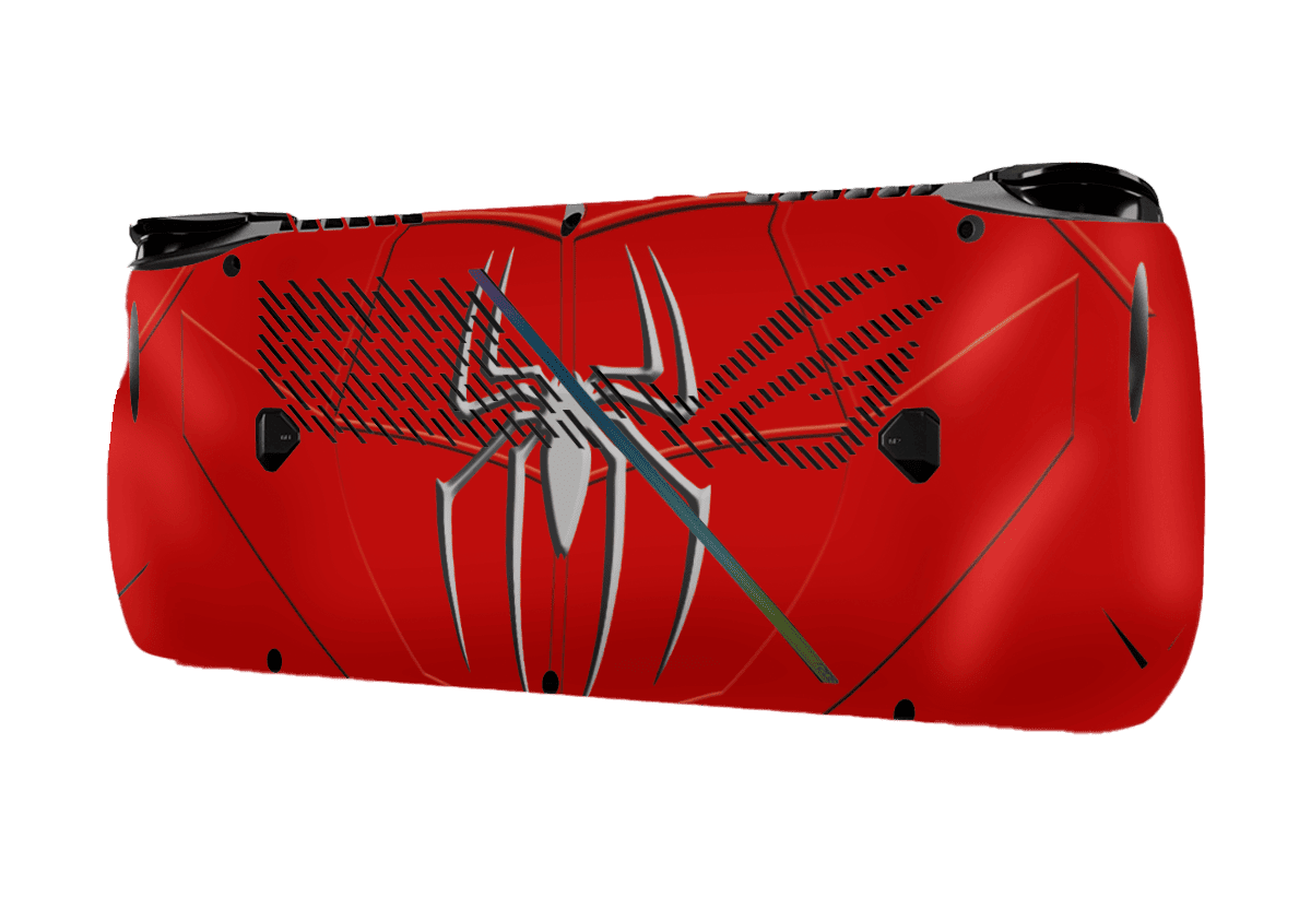 Spider-Man Asus Rog Ally X Handheld Gaming Computer Skin