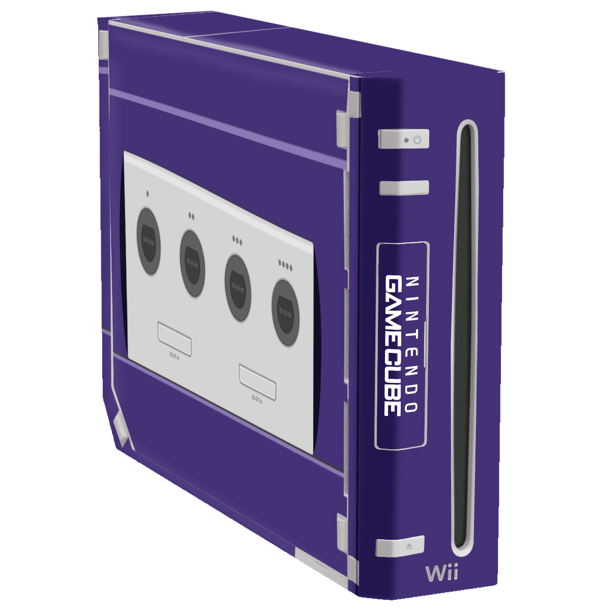 Game Cube Skin Nintendo Wii (2006) Xonebrand
