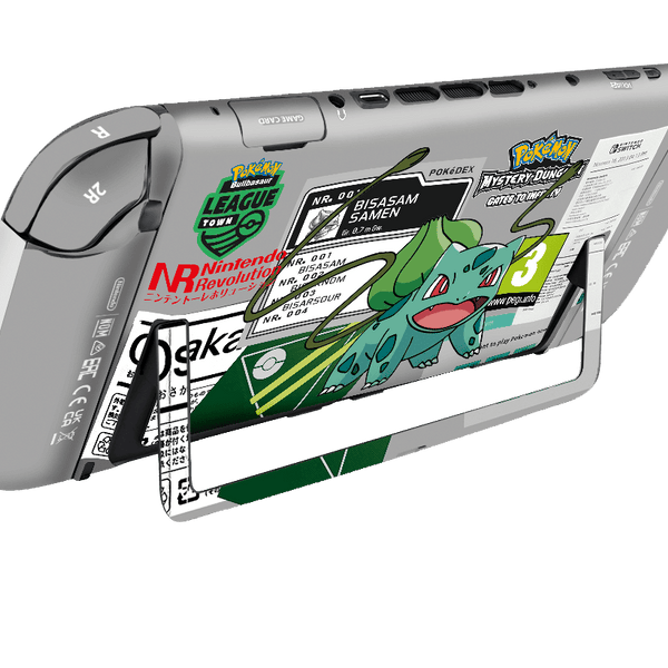 Pokemon Bulbasaur Skin Nintendo Switch 2 (2025) Xonebrand