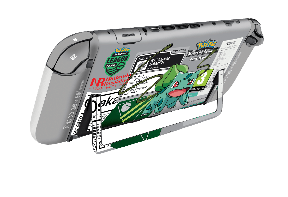 Pokemon Bulbasaur Skin Nintendo Switch 2 (2025)