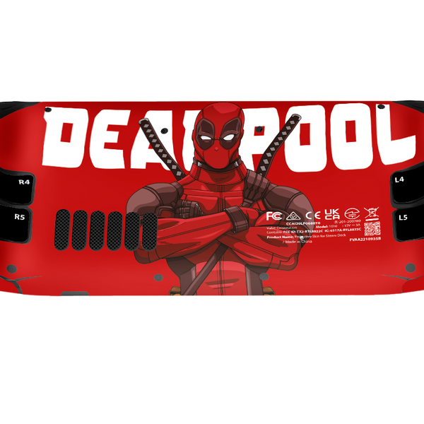 Deadpool Steam Deck Skin Xonebrand