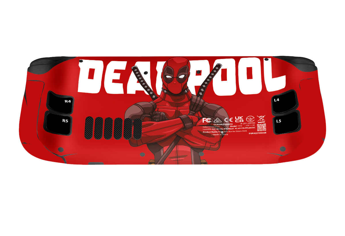 Deadpool Steam Deck Skin Xonebrand