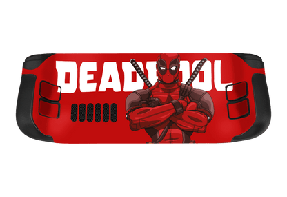 Deadpool Steam Deck Handheld Gaming Computer Skin