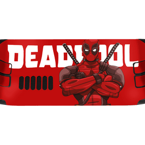 Deadpool Steam Deck Handheld Gaming Computer Skin