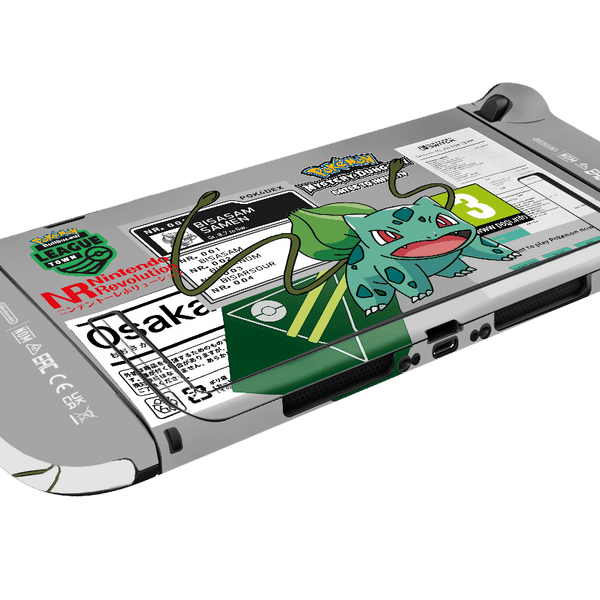 Pokemon Bulbasaur Skin Nintendo Switch 2 (2025) Xonebrand