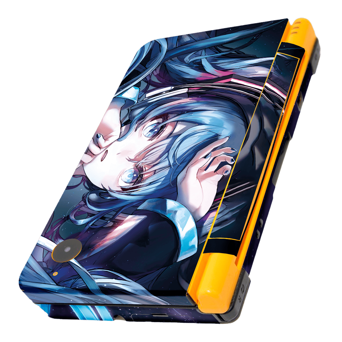 Hatsune Miko Nintendo DSI XL 2010 Skin